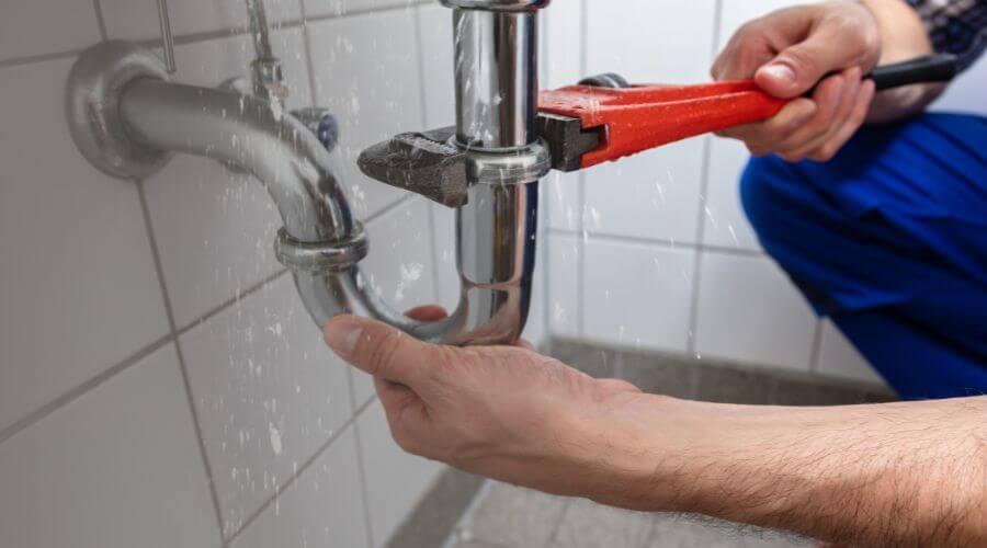 Slab Leak Detection in Carrier Mills, IL